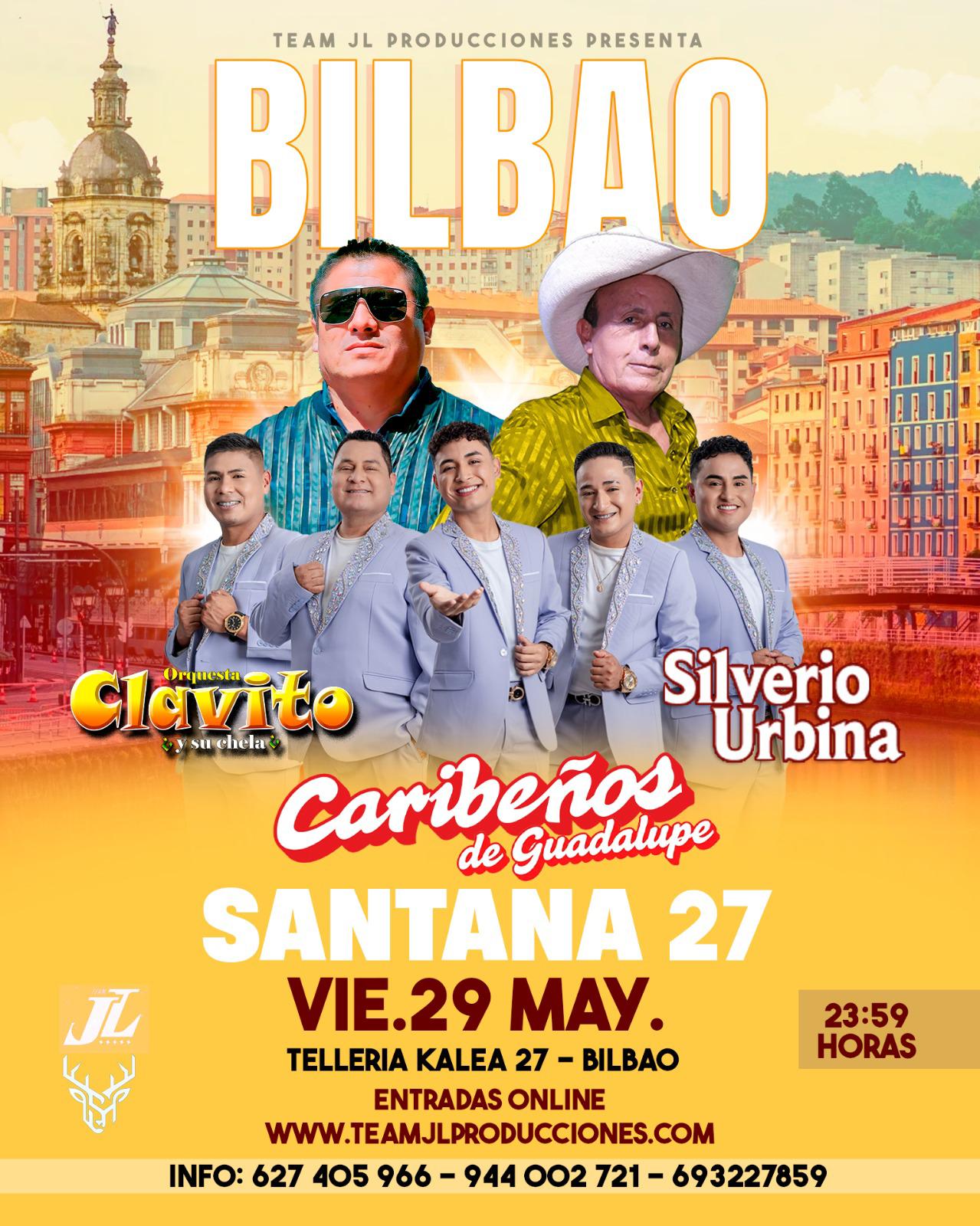 Flyer Concierto Bilbao