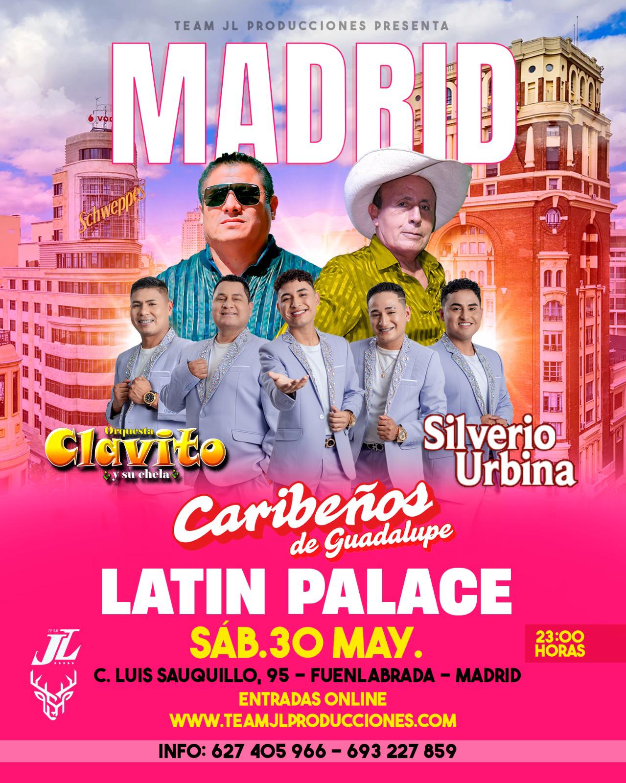 Flyer Concierto Madrid