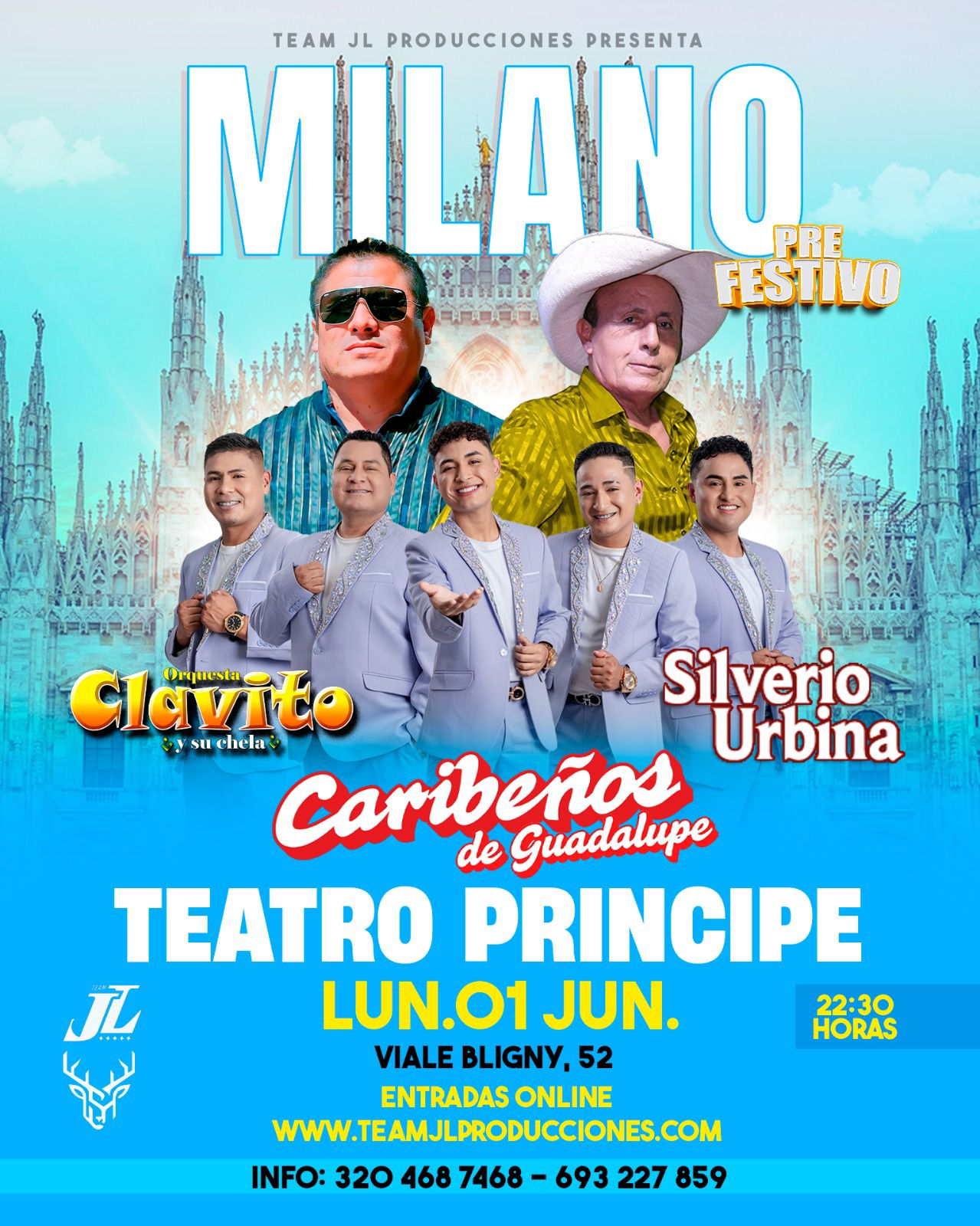 Flyer Concierto Milan