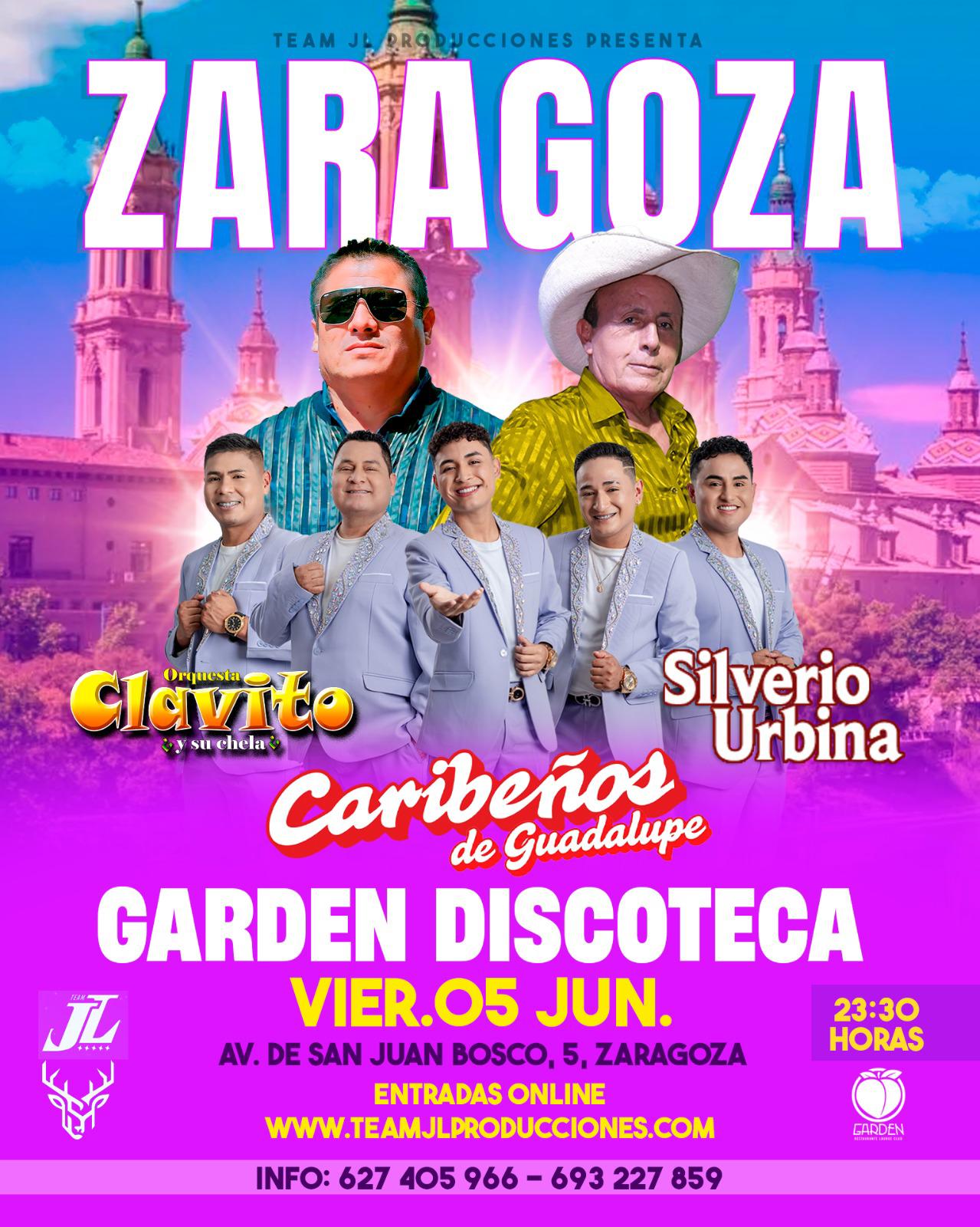 Flyer Concierto Zaragoza